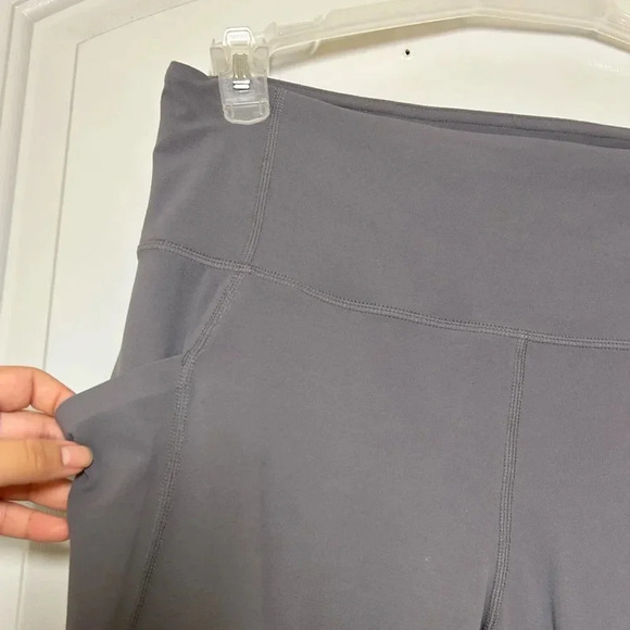 Athleta Meshblock athletic yoga mesh Leggings size large athleisure workout - Picture 7 of 16